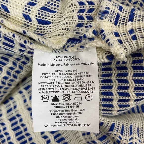 Tory Burch Open Front Fringe Cardigan - Picture 6 of 7